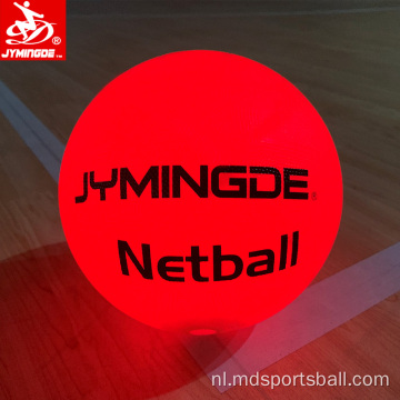 Glow Light Up aangepaste netballs Netball Ball
